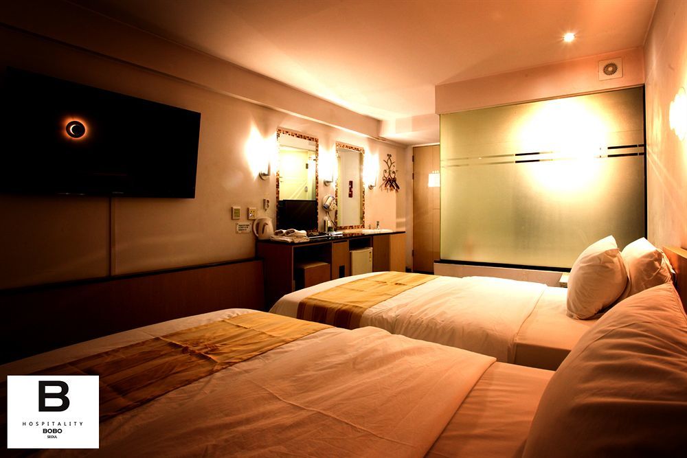 Bobo Hotel Hongdae Seoel Buitenkant foto